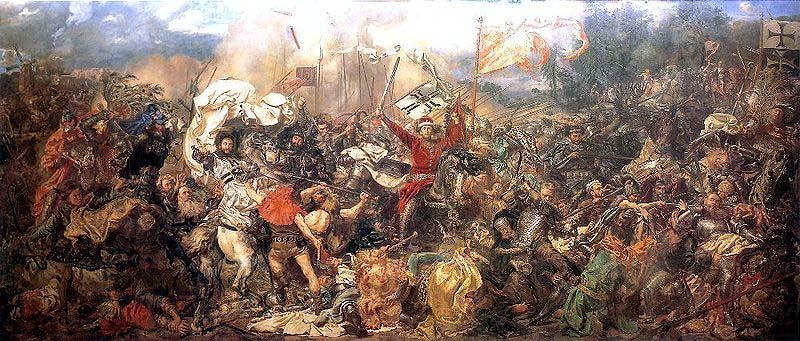 Jan Matejko The Battle of Grunwald, china oil painting image